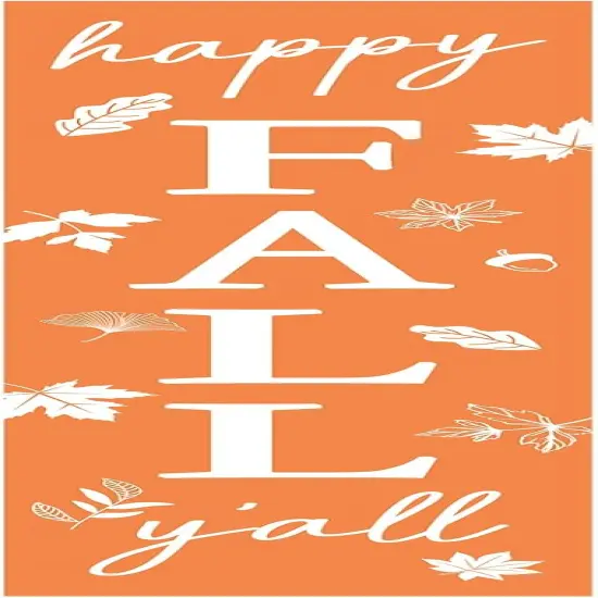 Fall Porch Sign For Front Porch (Yellow) {5}