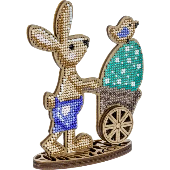 Set for embroidery with beads on wood FLK-426 {3}