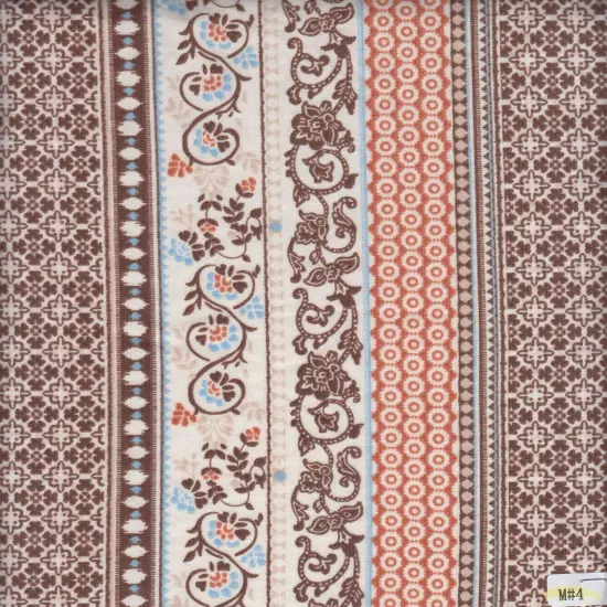 1 Yard Boho Stripe DTY Knit Fabric Soft Brushed Stretch Polyester Spandex 58 Inch Wide SAGE {2}