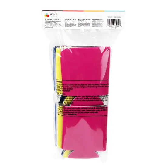 CousinDIY Stubby Cooler 12/Pkg-Assorted Colors {4}