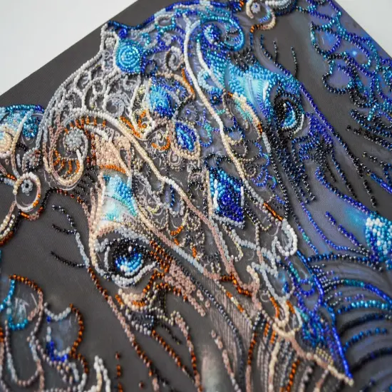 Bead Embroidery Kit - Sage gaze {2}