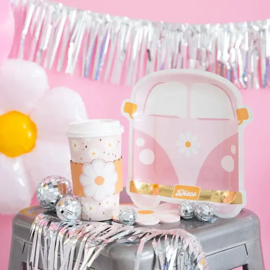 DISCO DAISY VAN PLATES {2}