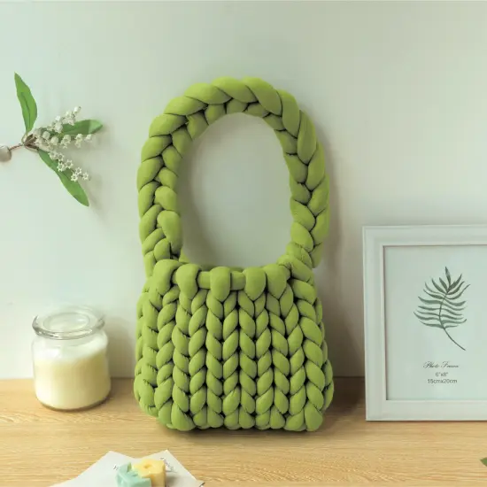 John Bead Macrame Craft DIY Kit Woollen Bag {2}