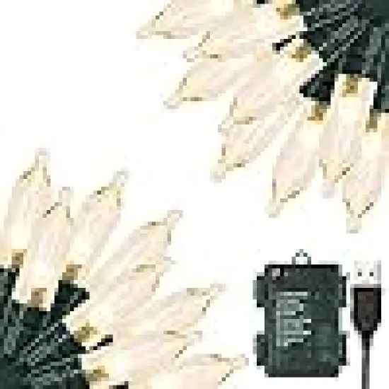 Battery Powered Waterproof String Lights for Indoor Outdoor Decoration {1}