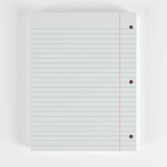 Wide-Ruled Filler Paper White &ndash; 150 Sheets &ndash; 36 Packs {4}