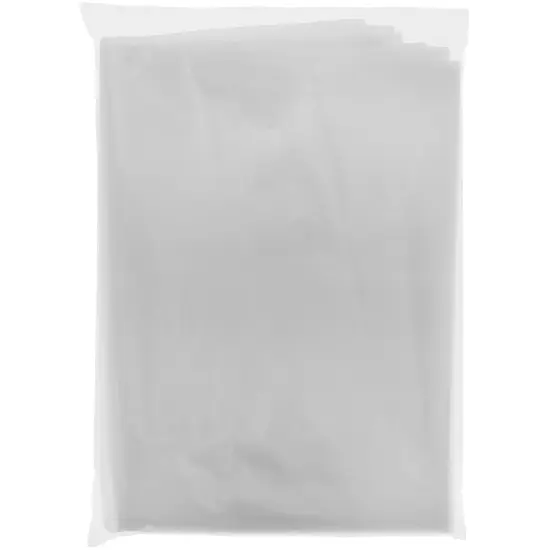 Plymor 24" x 30", 1.5 Mil Flat Open Clear Plastic Poly Bags {5}