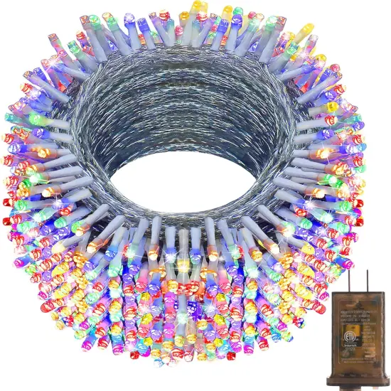 403ft 1000 LED Christmas String Lights (Multicolor) {1}