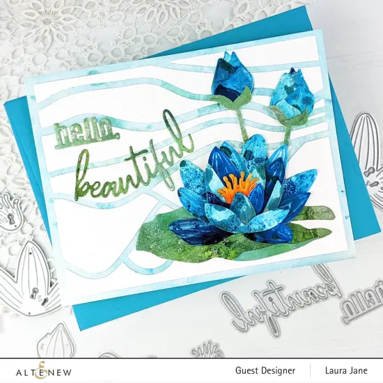Craft-A-Flower: Water Lily Layering Die Set {6}