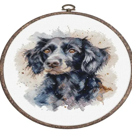 The Border Collie BC213L Counted Cross-Stitch Kit {2}