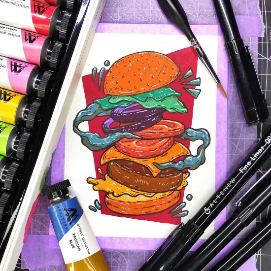 Artists' Gouache Set - Strolling Through New York {6}