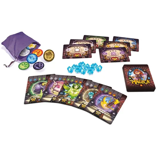 Via Magica - Light Strategy Card Game, Ages 7+, 2-6 Players, 30 Min {4}