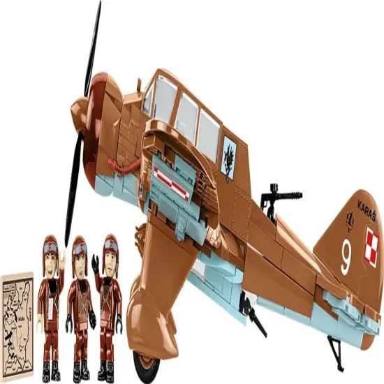 COBI Historical Collection WWII PZL.23 Crucian Aircraft {6}