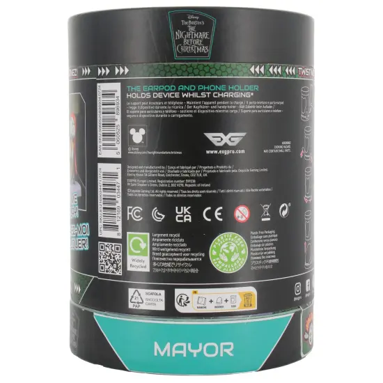 Exquisite Gaming: Cable Guys Holdems: The Nightmare Before Christmas: Mayor - Earbud & Phone Holder {7}