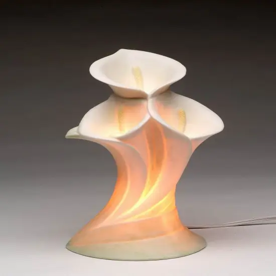 Ceramic Lily Flower Nightlight, Home Decor, Wedding Decor, Gift for Her, Gift for Mom {3}