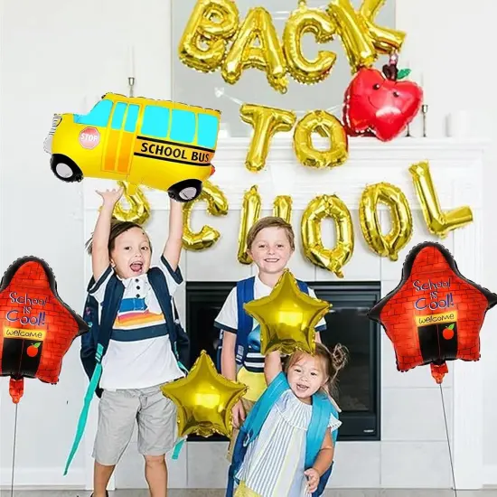 Back to School Foil Balloons {4}
