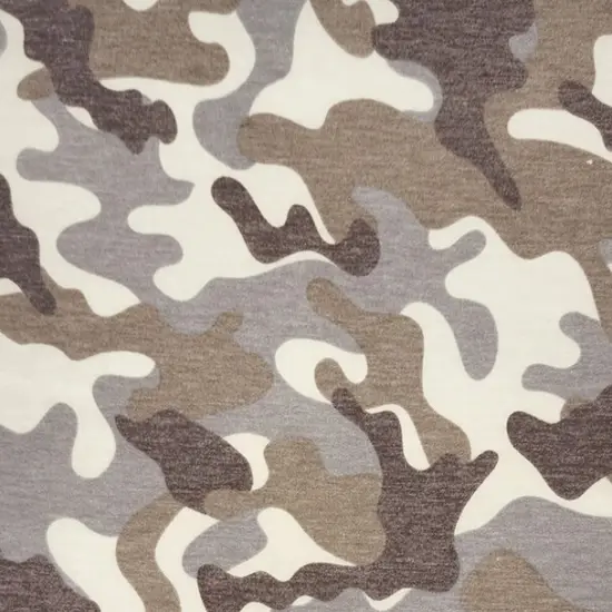 1 Yard Taupe French Terry Fabric Lightweight Stretch Knit 58/60 Inches {2}