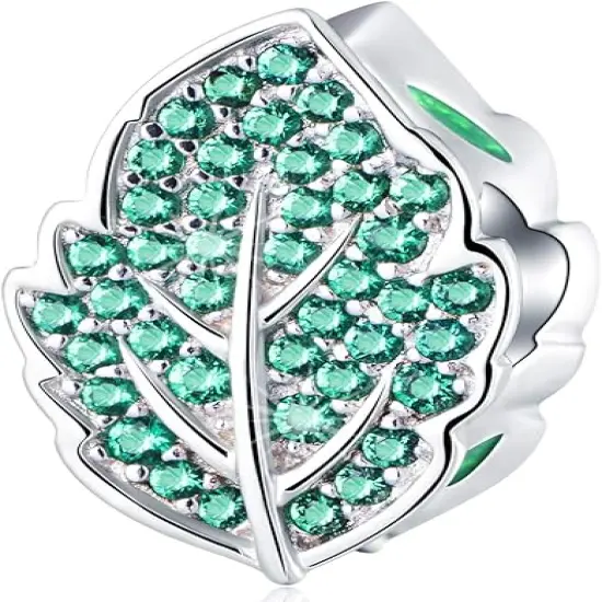 Sparkling Dog Puppy Paw Print Charms {1}