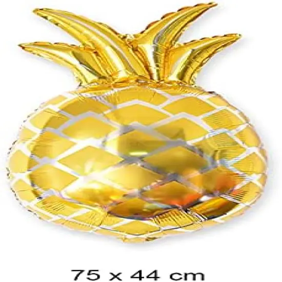 6 Pcs Big Size Pineapple Balloons, Fruit Balloons for Birthday Party Baby Shower Bridal Shower Wedding Summer Luau Party Decoration {4}