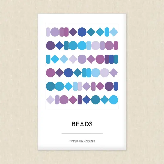 Beads (mh 015) | Modern Handcraft | Sewing Pattern {1}