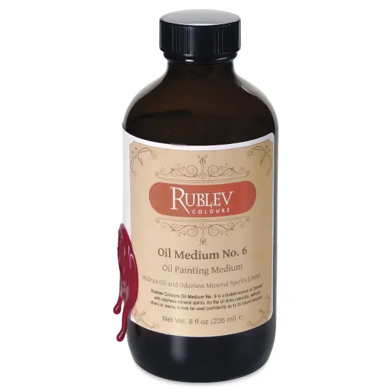 Rublev Fluid Oil Medium - Medium 6, 8 oz {1}