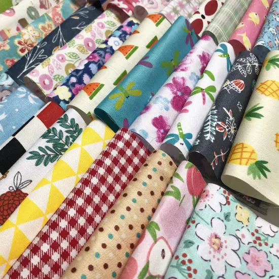 200 PCS Precut Cotton Fabric Bundles (10.2cm x 10.2cm) {2}