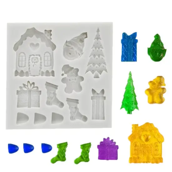 Christmas essential silicone Mold {1}