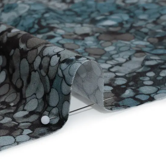 1 Yard Glacier Bubbles Printed Quilting Cotton Fabric by Northcott Bliss Collection 43 Inches Width {3}