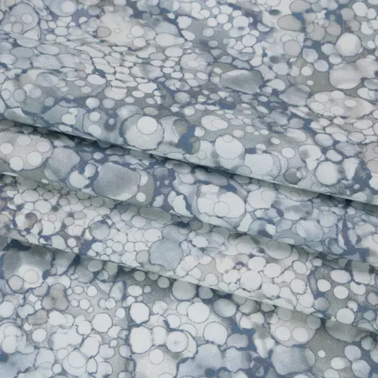 1 Yard Morning Mist Bubbles Northcott Printed Quilting Cotton Fabric 43 Inches Width {1}