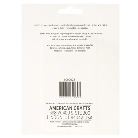 Sticky Thumb Low Tack Mask Tape 11 Yards-4" {3}