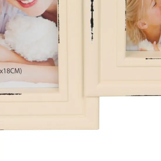 Northlight Multi-Sized Collage Picture Wall Frame - 34.5" - Cream Ivory {7}