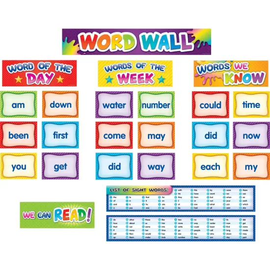 First 100 Sight Words Pocket Chart Cards {1}