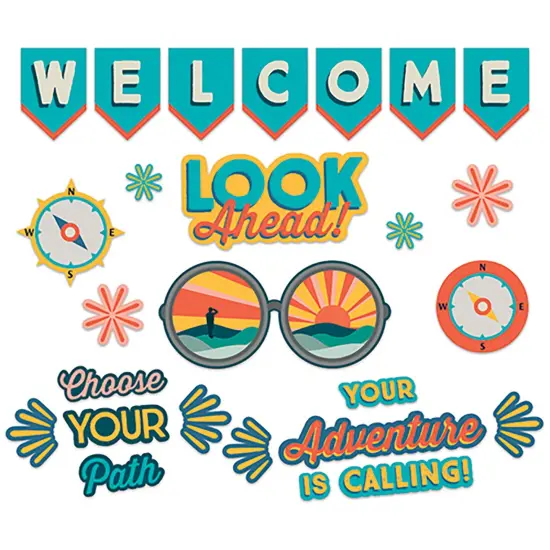 Adventurer Look Ahead Welcome Bulletin Board Set {1}