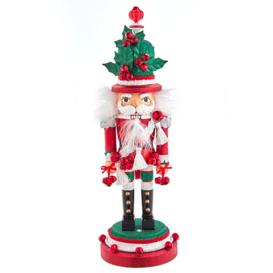 Kurt Adler 17-Inch Hollywood Musical Jingle Bells Nutcracker {1}
