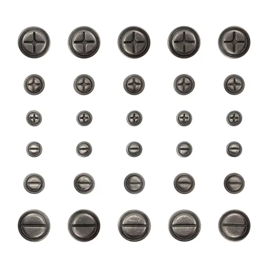 Tim Holtz Idea-ology Screw Heads-30 Pieces {3}
