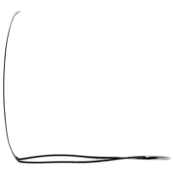 Beadalon Big Eye Curved Beading Needles 2/Pkg-3.5" {2}