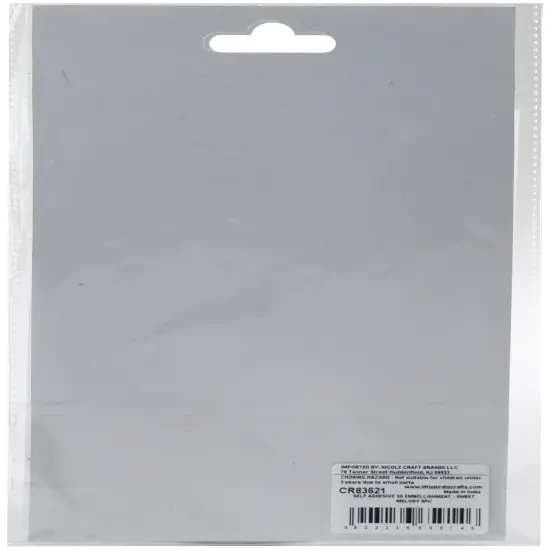 Little Birdie 3D Embellishment 9/Pkg-Sweet Melody {3}