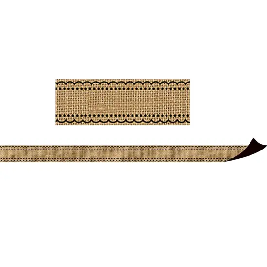 Burlap Design Magnetic Border {1}
