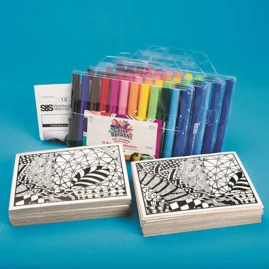 Doodle Puzzle Craft Kit (Pack of 48) {3}