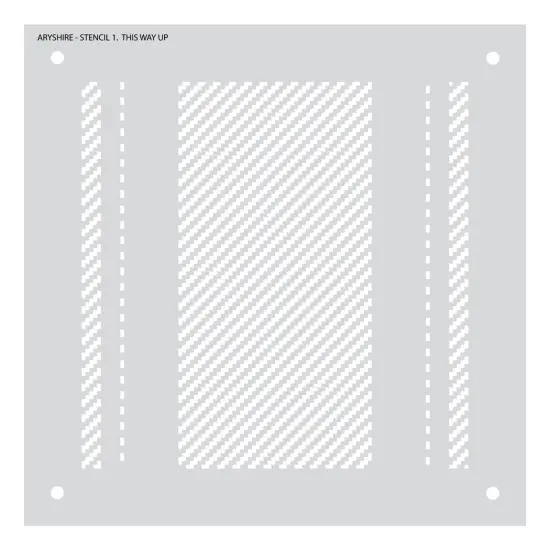 Crafter's Companion Stencil Set-Ayrshire {4}