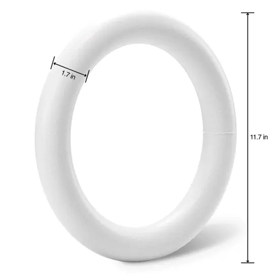 FloraCraft CraftFoM Extruded Wreath Bulk Pack-11.7"X1.7" {2}