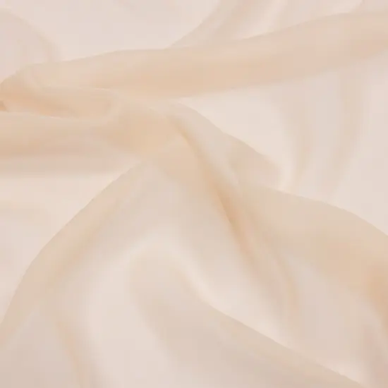 1 Yard Premium Winter Wheat Silk Chiffon Fabric Bridal Scarf Material, 44 Inches Wide {1}