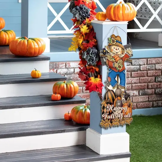 Home Door Sign Large Scarecrow Door(Scarecrow) {6}