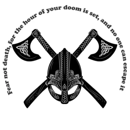 Viking Helmet and Axe Ceramic Car Coaster Set 2.56" (2 Pack) {1}