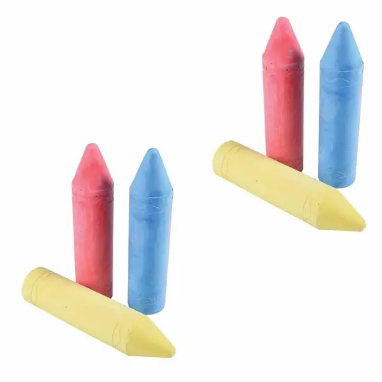 Giant Sidewalk Chalk 3 Pc {4}