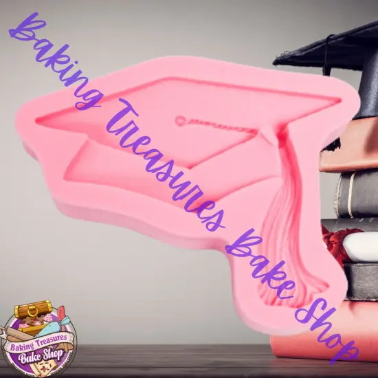 Graduation Cap Silicone Mold {5}