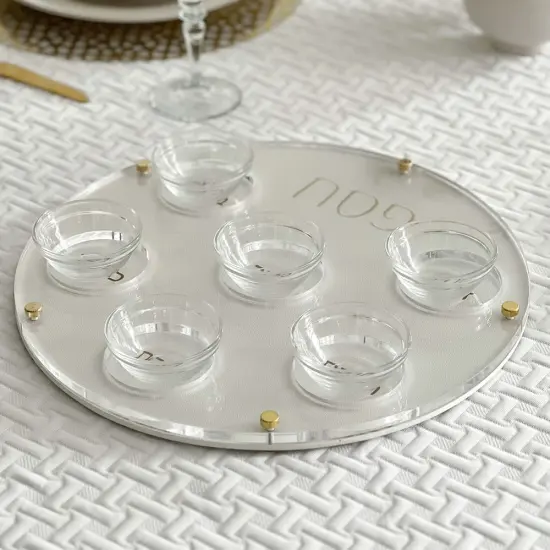 Set of 6 Cups for Seder Plate {3}