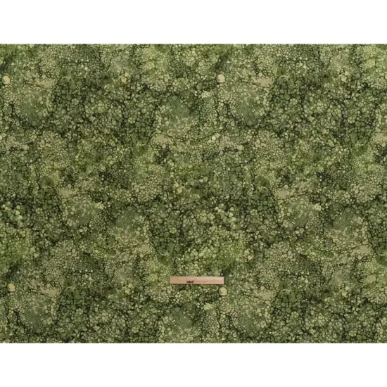 1 Yard Northcott Olive Bubbles Printed Quilting Cotton Fabric Soft Smooth Hand 43 Inches Width {3}