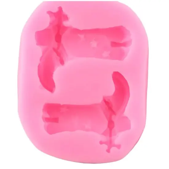 3D BootCowboy Boot Silicone Molds {3}