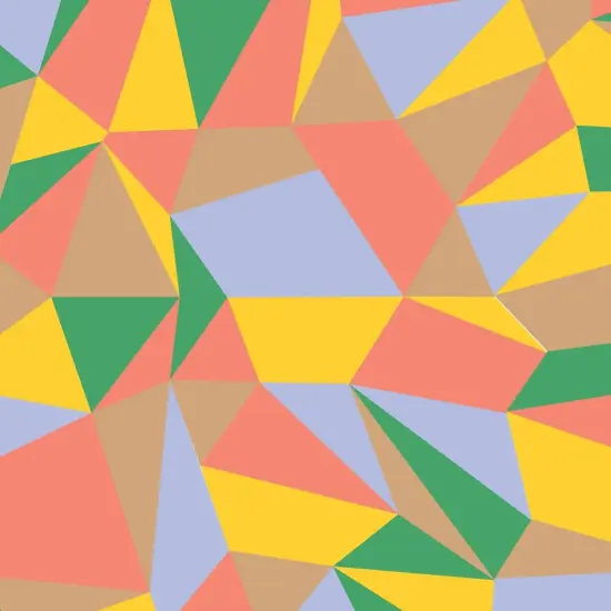 Orange and Green Color Shard Gift Wrap {2}