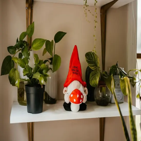 Gnome Mushroom Plushie {2}